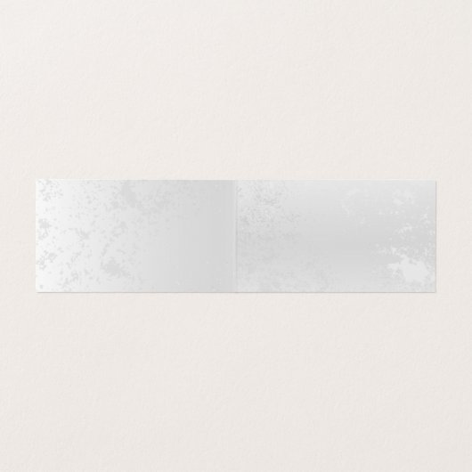 Compositie van witte en blauwe vlinders visitekaartje (Binnenkant ongevouwen)