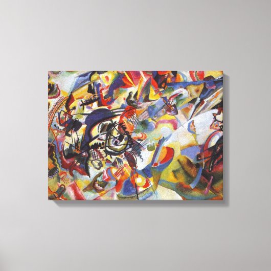 Compositie VII Wassily Kandinsky Canvas Afdruk (Voorkant)
