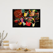 Compositie X Biomorfe Abstractie - Kandinsky Poster (Keuken)