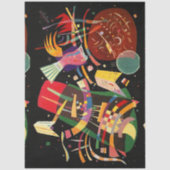 Compositie X Biomorfe Abstractie - Kandinsky Tissuepapier (Voorkant)