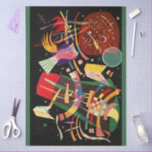 Compositie X Biomorfe Abstractie - Kandinsky Tissuepapier (Craft)