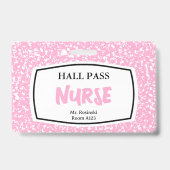 compositieboek verpleegster halfoverleg voor docen badge (Achterkant)