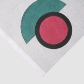 Composition Biomorphic Abstraction-  Kandinsky  Tissuepapier (Detail)