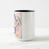 Composition in yellow, 1923 by Wassily Kandinsky Mok (Midden)