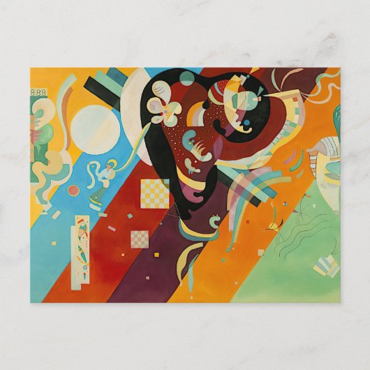 Composition IX, Wassily Kandinsky Briefkaart (Voorkant)