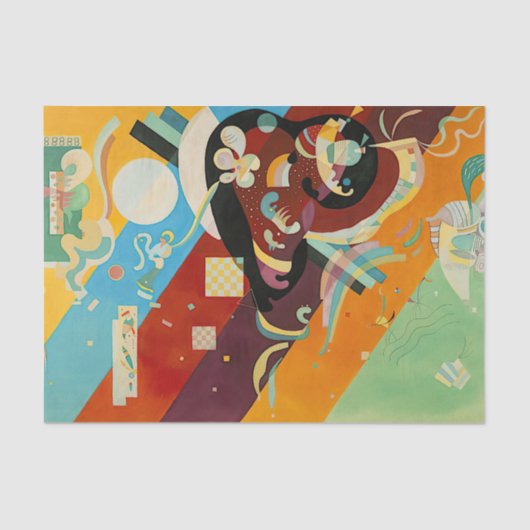 Composition IX, Wassily Kandinsky Tissuepapier (Voorkant)