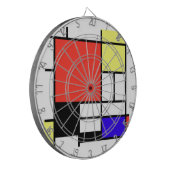 Composition , Mondriaan Dartbord (Voorkant Links)