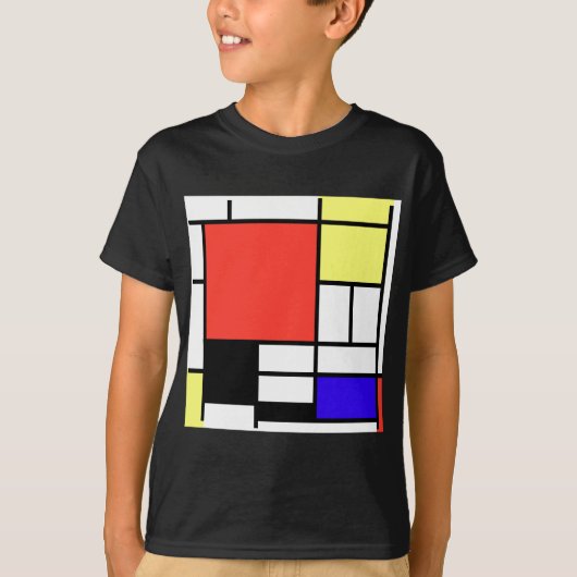Composition , Mondriaan T-shirt (Voorkant)