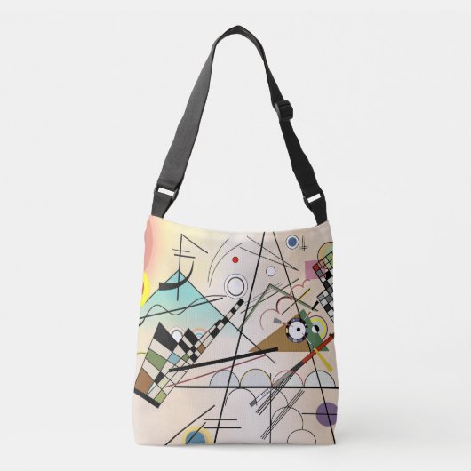 Composition VIII by Wassily Kandinsky Crossbody Tas (Voorkant)