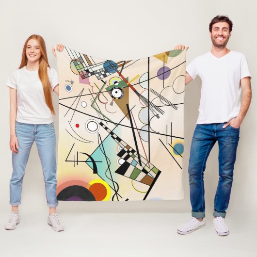 Composition VIII by Wassily Kandinsky Fleece Deken (In situ)