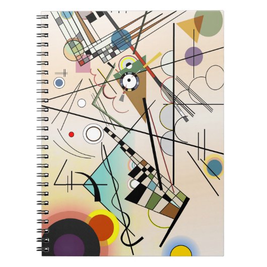 Composition VIII by Wassily Kandinsky Notitieboek (Voorkant)