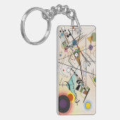 Composition VIII by Wassily Kandinsky Sleutelhanger (Voorkant Links)
