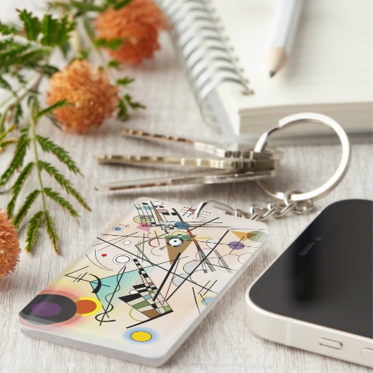 Composition VIII by Wassily Kandinsky Sleutelhanger (Voorkant Rechts)