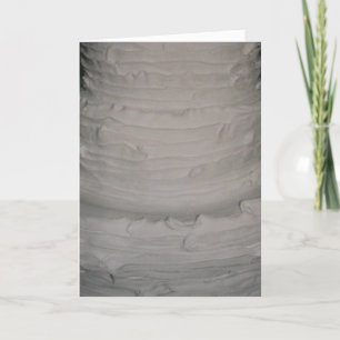 "Compositionele abstractie-Cake" Birthday Kaart