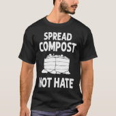 Compost Bin Worm Composting Vermicomposting T-shirt (Voorkant)