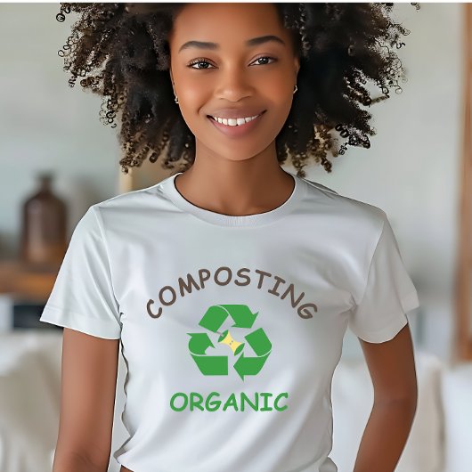 compost compostering composter biologische landbou t-shirt