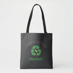 compost compostering composter biologische landbou tote bag