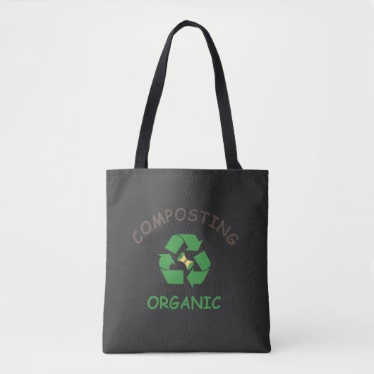compost compostering composter biologische landbou tote bag (Voorkant)