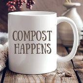 compost gebeurt composter koffiemok