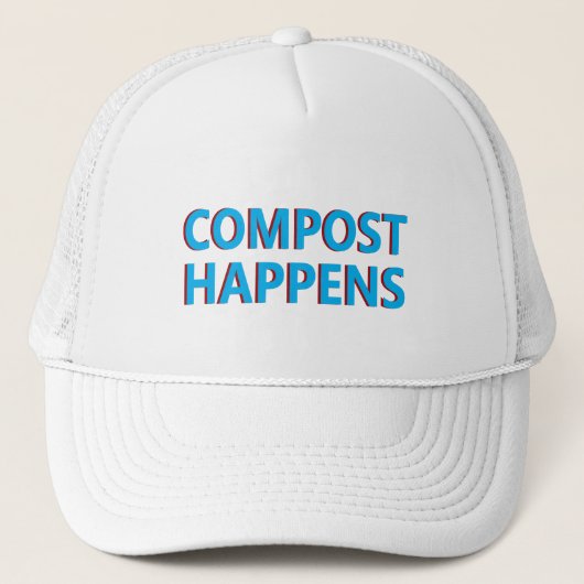 compost gebeurt composter trucker pet (Voorkant)
