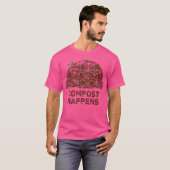 Compost Gebeurt Grappige Tuinieren Tuinier Shirt (Voorkant volledig)