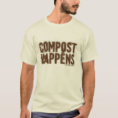Compost gebeurt op Shirt (Voorkant)