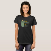 Compost geen vuilnisbouw 1 t-shirt (Voorkant volledig)