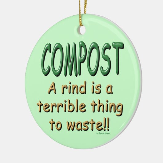 Compost Keramisch Ornament (Links)