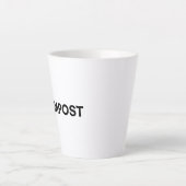 compost latte mok (Voorkant)