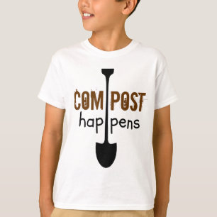 Compost maakt meerdere Humor schitteren T-shirt