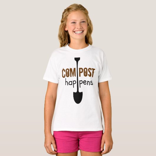 Compost maakt meerdere Humor schitteren T-shirt (Voorkant volledig)