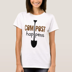 Compost maakt meerdere Humor schitteren T-shirt