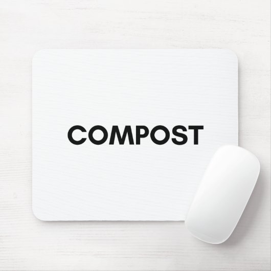 compost muismat (Met muis)