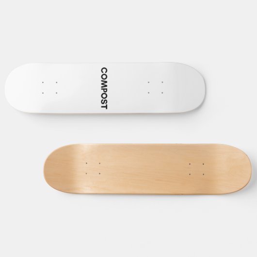 compost persoonlijk skateboard (Horizontaal)