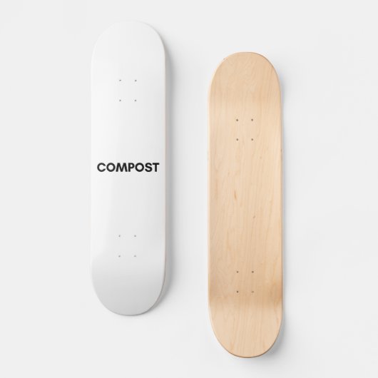 compost persoonlijk skateboard (Voorkant)