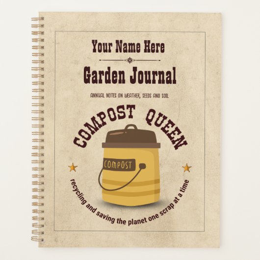 Compost Queen Planner (Voorkant)