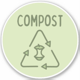 Composteerbaklabel Sticker