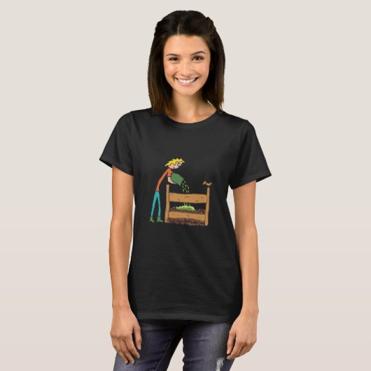 Compostering T-shirt (Voorkant volledig)