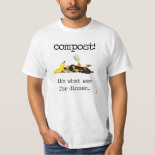 Compostering van je voedselresten! t-shirt