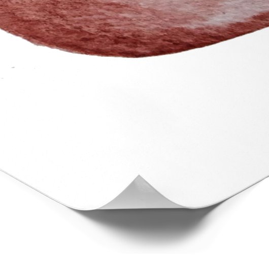 Composting Watercolor Art Handlettered Eco Recycle Poster (Hoek)