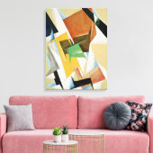 Compostion, 1921 canvas afdruk (Insitu (Woonkamer))