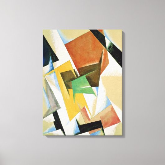 Compostion, 1921 canvas afdruk (Voorkant)