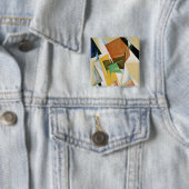Compostion, 1921 vierkante button 5,1 cm (In situ)