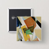 Compostion, 1921 vierkante button 5,1 cm (Voorkant /achterkant)