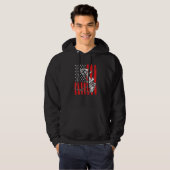 Compound Boogschutter Usa Boogschieten Hoodie (Voorkant volledig)