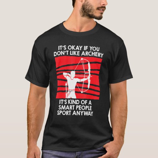 Compound Bow Archer Archery 3 T-shirt (Voorkant)