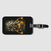 Compound Bow Deer Hunting Graphic Bagagelabel (Voorkant (horizontaal))