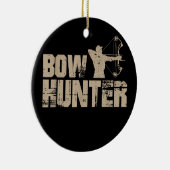 Compound Bow Hunting Deer Sport Hunt Hobby Keramisch Ornament (Rechts)