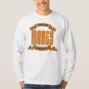 Compound Money™ Stack Assets in stijl T-shirt