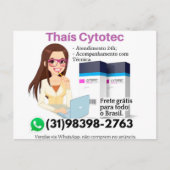 Comprar Cytotec Misoprostol Briefkaart (Voorkant)